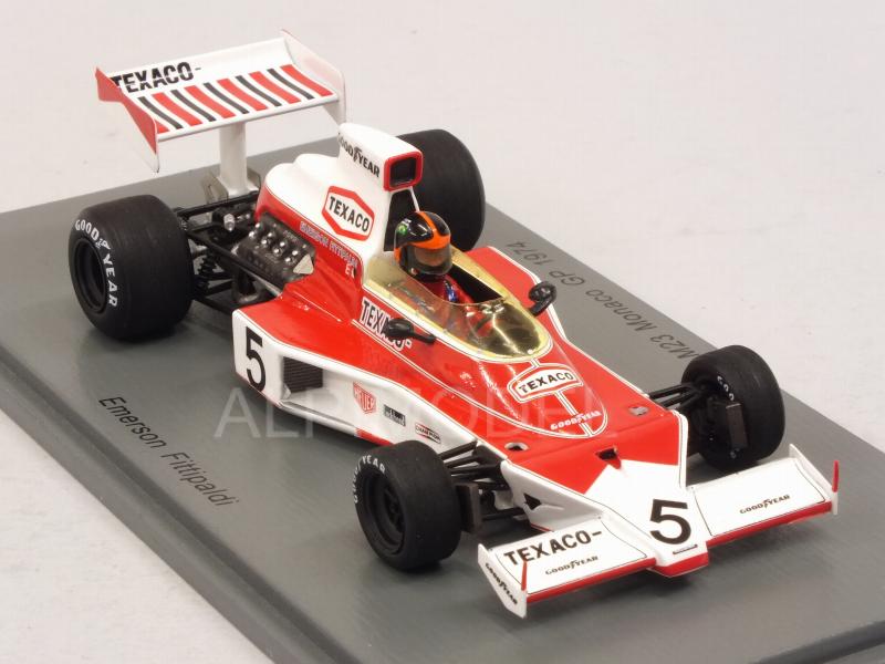 McLaren M23 #5 GP Monaco 1974 Emerson Fittipaldi - spark-model