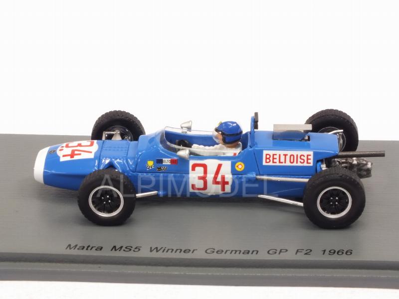 Matra MS5 F2 #34 Winner GP Germany 1966 Jean-Pierre Beltoise - spark-model