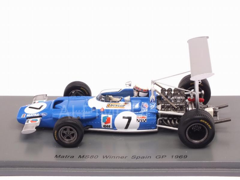 Matra MS80 #7 Winner GP Spain 1969 Jackie Stewart - spark-model