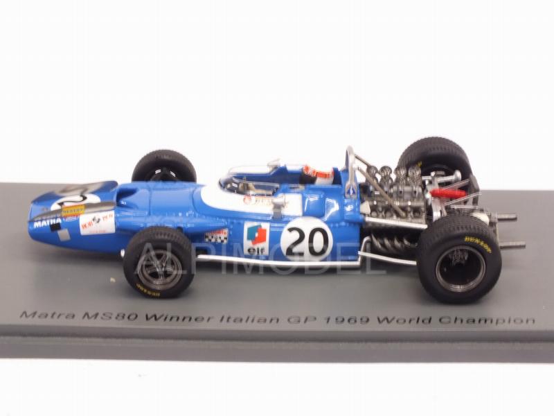 Matra MS80 #20 Winner GP Italy 1969 Jackie Stewart World Champion - spark-model