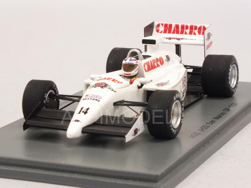 Spark S7235 AGS JH22 'El Charro AGS' British GP 1987 Pascal Fabre 1/43 Scale 