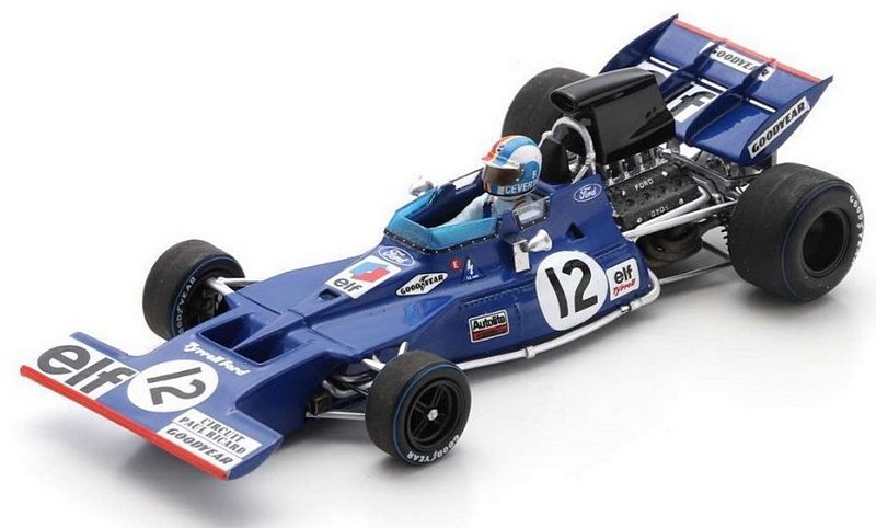 Tyrrell 002 #12 GP France 1971 Francois Cevert by spark-model