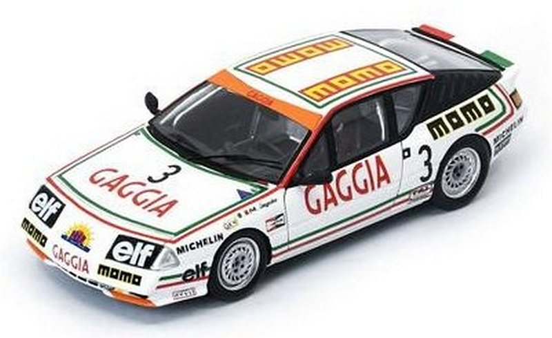 Alpine V6 Turbo #3 Europa Cup Champion 1986 Massimo Sigala by spark-model