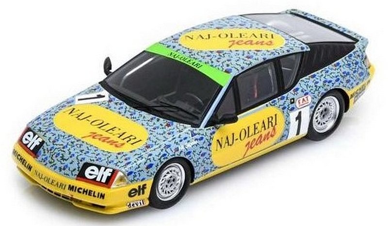Alpine V6 Turbo #1 Europa Cup Champion 1987 Massimo Sigala by spark-model