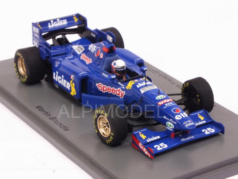 Ligier JS41 #25 GP France 1995 Martin Brundle - spark-model