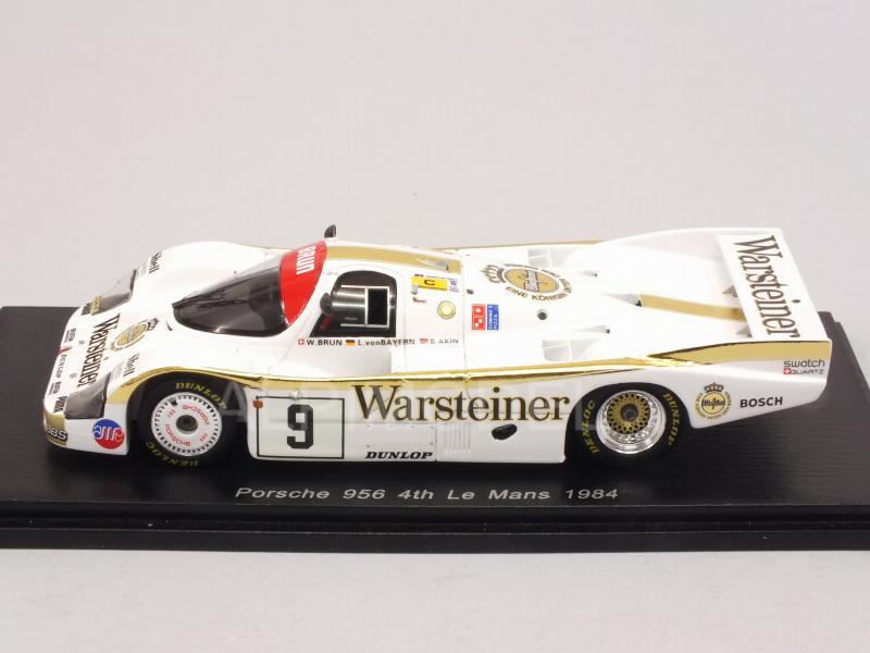 Porsche 956 #9 Le Mans 1984 Brun - Von Bayern - Akin - spark-model