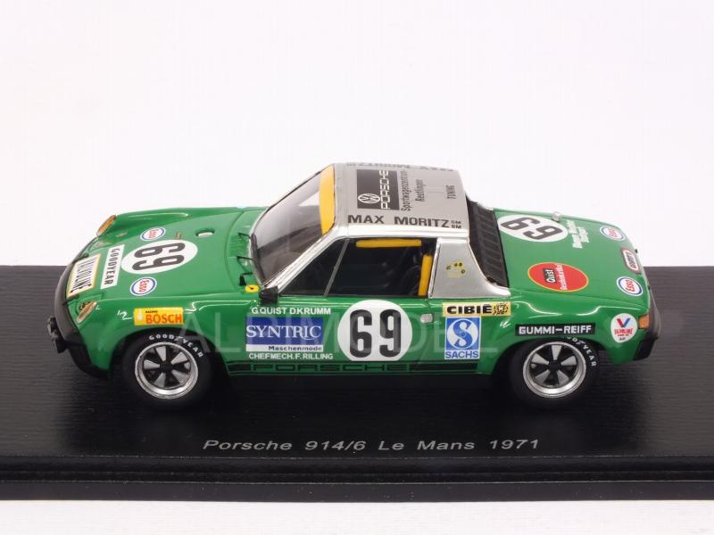 Porsche 914/6 #69 Le Mans 1971 Quist - Krumm - spark-model
