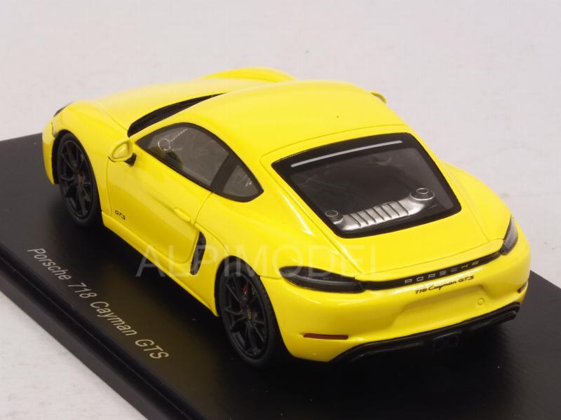 Porsche 718 Cayman GTS 2018 (Yellow) - spark-model