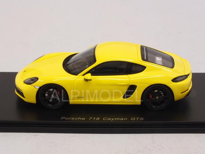 Porsche 718 Cayman GTS 2018 (Yellow) - spark-model