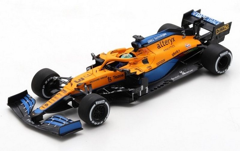 McLaren MCL35M #3 Winner GP Italy 2021 Daniel Ricciardo (with pit board) by spark-model