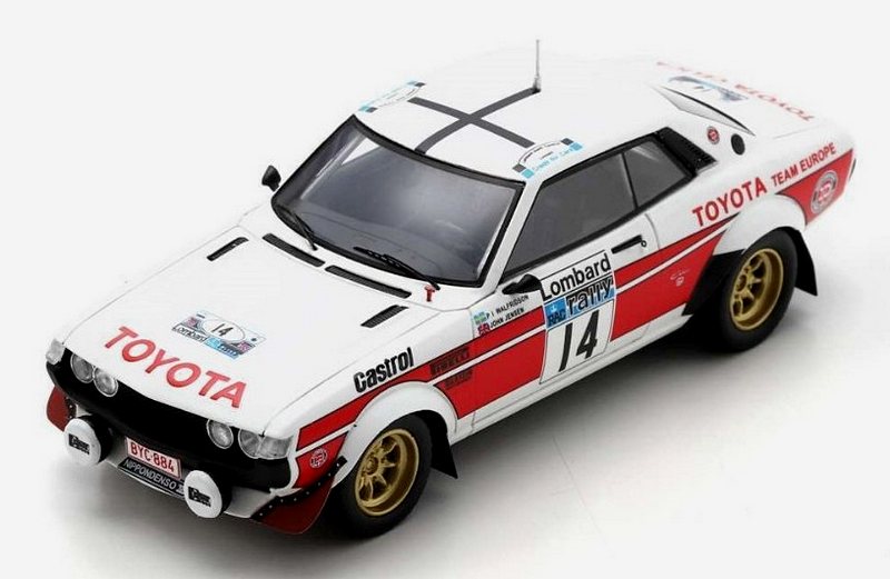 Toyota Celica 2000 GT #14 Lombard RAC Rally 1977 Walfridsson - Jensen by spark-model