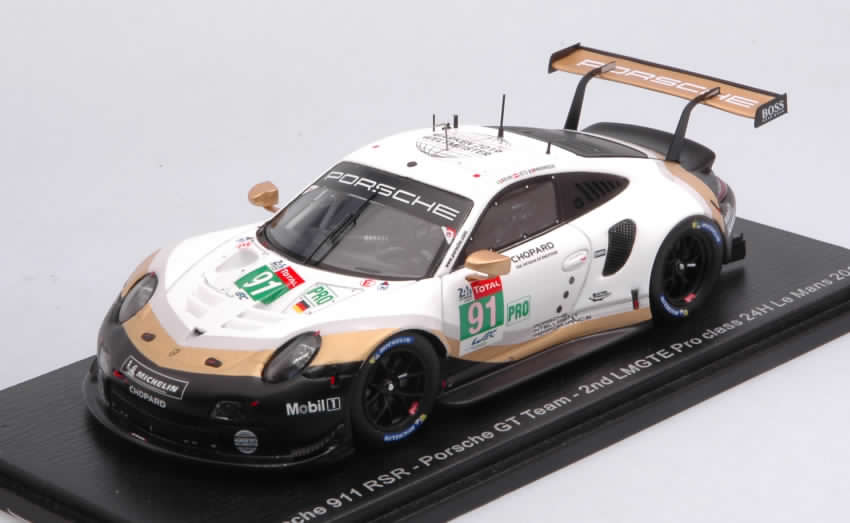 Porsche 911 RSR #91 LMGTE PRO Le Mans 2019 Lietz - Bruni - Makowiecki by spark-model
