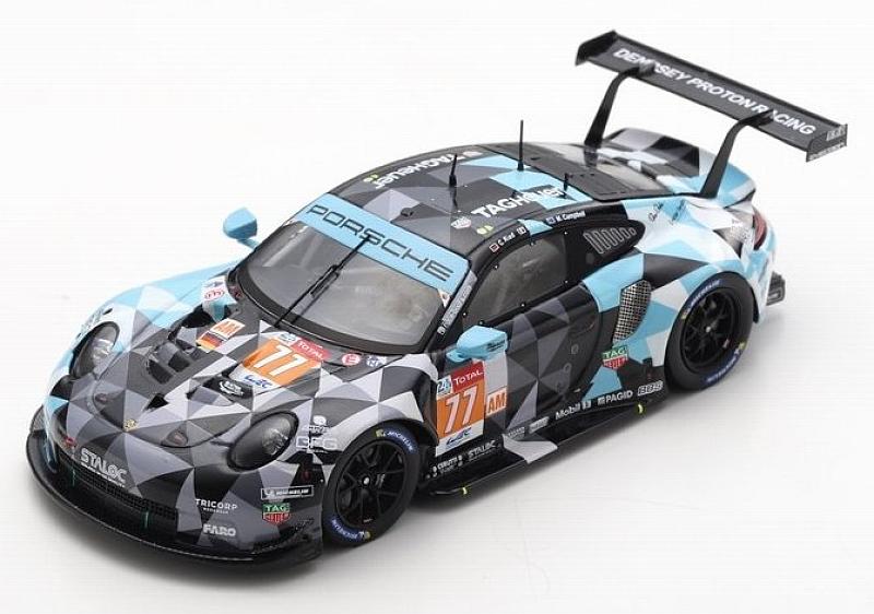 Porsche 911 RSR #77 Le Mans 2020 Campbell - Pera - Ried by spark-model