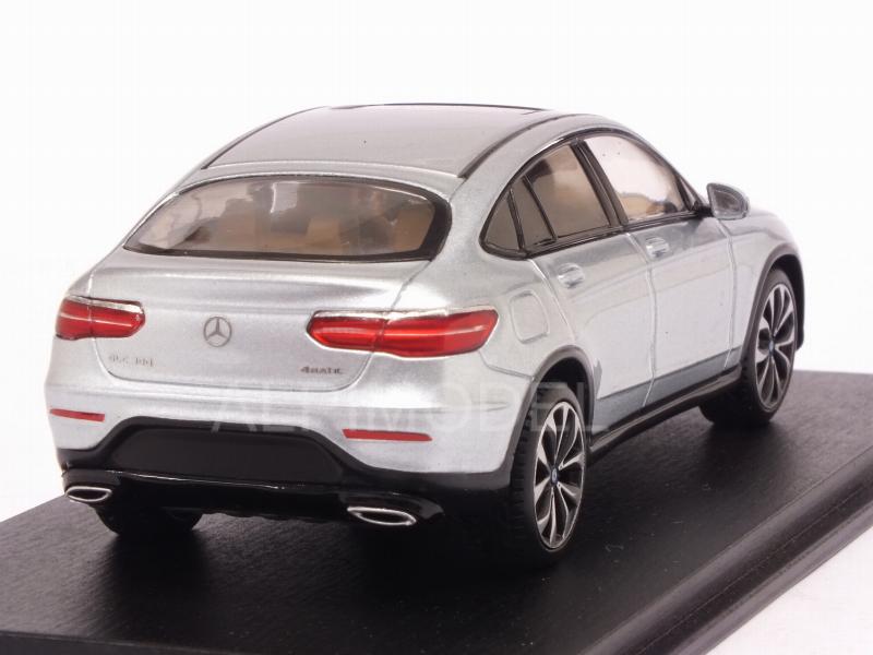 Mercedes GLC-Class Coupe 2016 (Diamond Silver Metallic) - spark-model