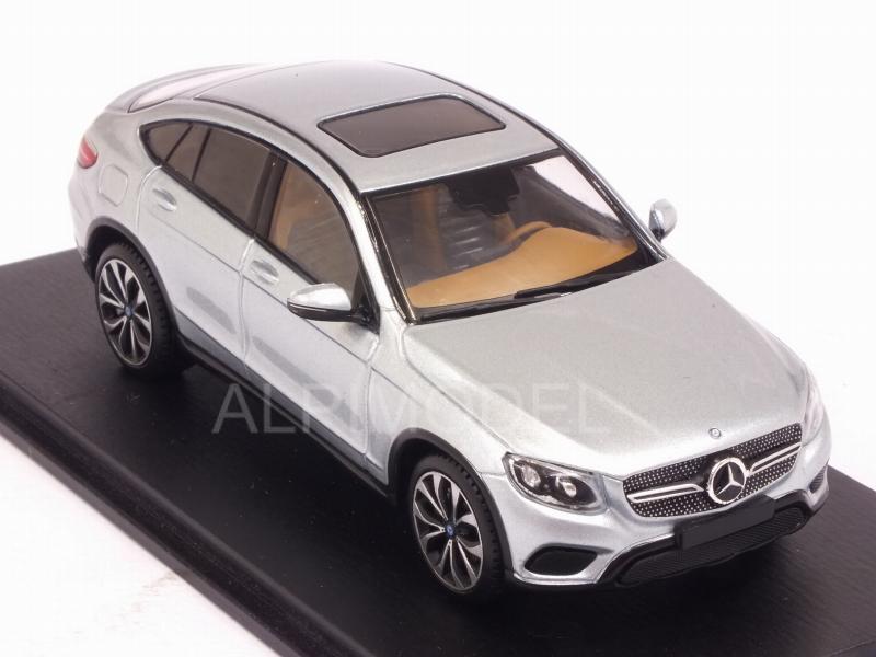 Mercedes GLC-Class Coupe 2016 (Diamond Silver Metallic) - spark-model