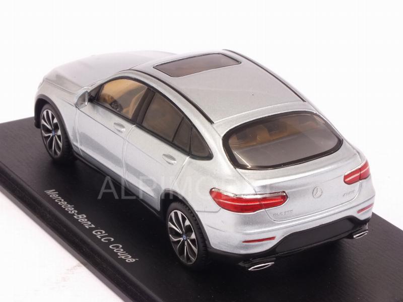 Mercedes GLC-Class Coupe 2016 (Diamond Silver Metallic) - spark-model
