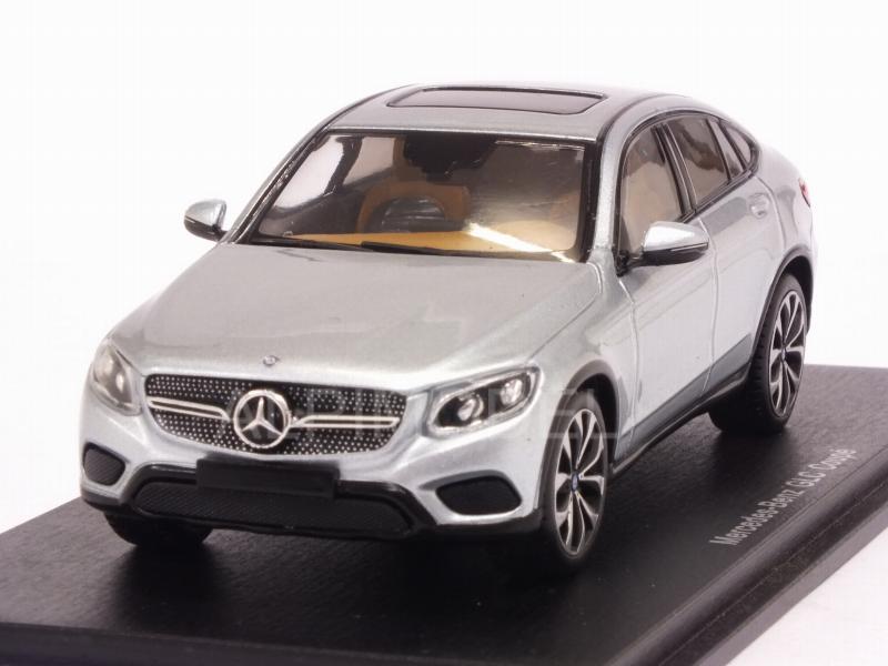 Mercedes GLC-Class Coupe 2016 (Diamond Silver Metallic) by spark-model