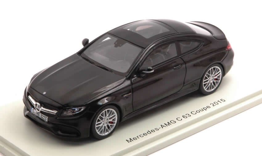Mercedes C63 AMG Coupe 2015 (Black) by spark-model