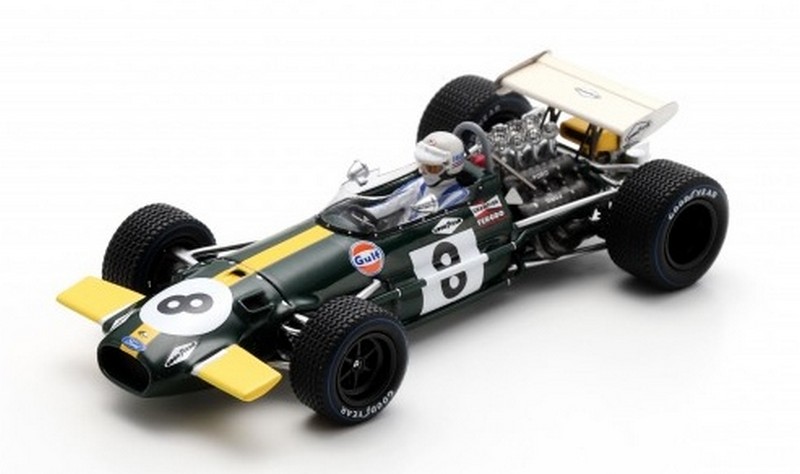 Brabham BT26A #8 GP Mexico 1969 Jack Brabham by spark-model