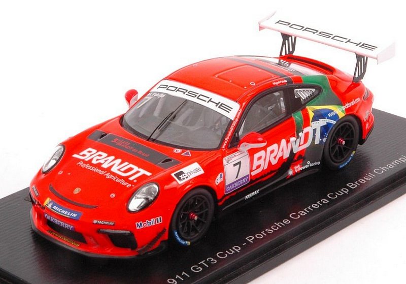 Porsche 911 GT3 #7 Carrera Cup Brasil Champion 2020 Miguel Paludo by spark-model