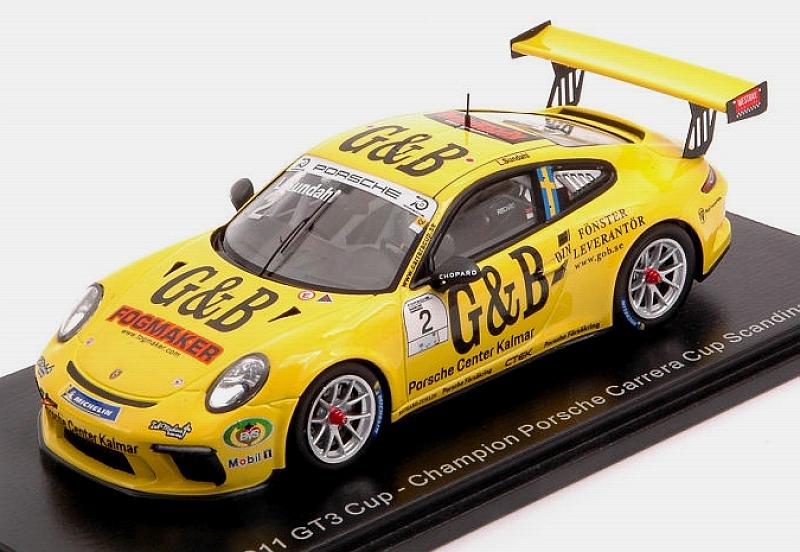 Porsche 911 GT3 Cup #2 Carrera Cup Scandinavia 2018 L.Sundahl by spark-model
