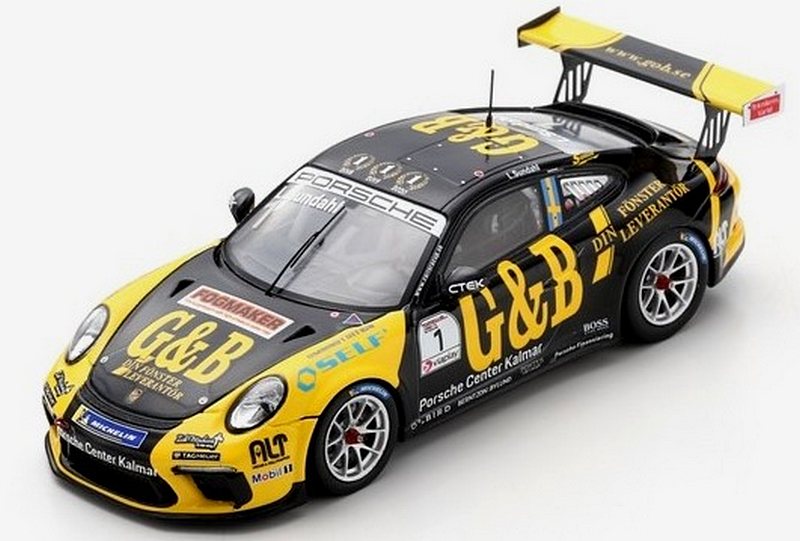 Porsche 911 GT3 Cup #1 Carrera Cup Scandinavia Champion 2021 L.Sundahl by spark-model