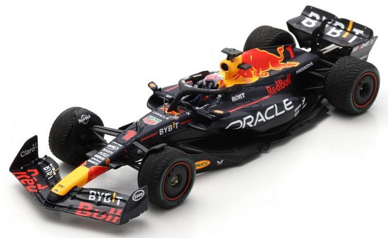 Red Bull RB19 #1 Winner GP Monaco 2023 Max Verstappen World Champion by spark-model