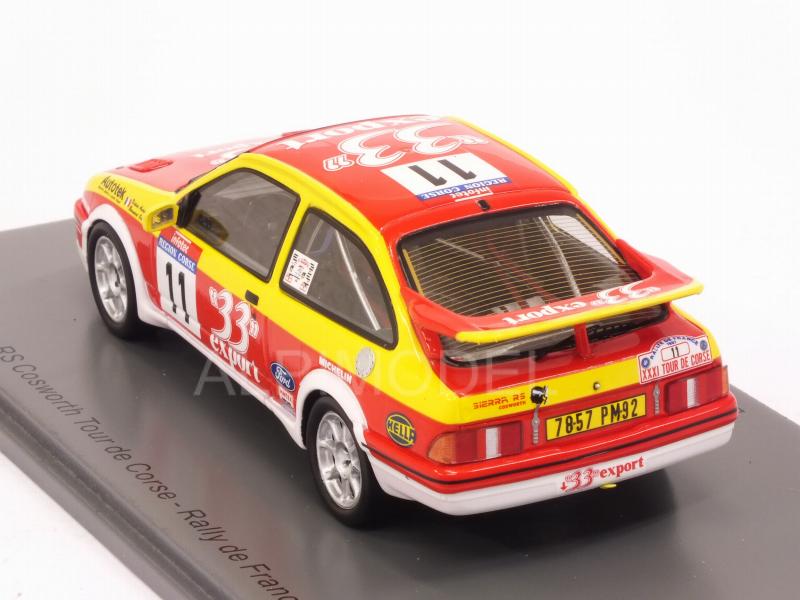Ford Sierra RS Cosworth #11 Rally Tour de Corse 1987 Auriol - Occelli - spark-model
