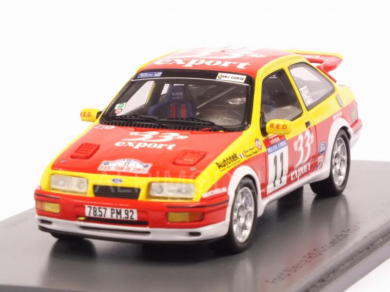 Ford Sierra RS Cosworth #11 Rally Tour de Corse 1987 Auriol - Occelli by spark-model