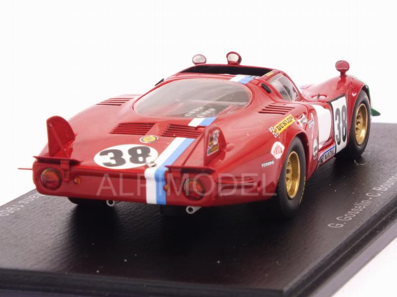 Alfa Romeo T33/2 #38 Le Mans 1969 Gosselin - Bourgoignie - spark-model