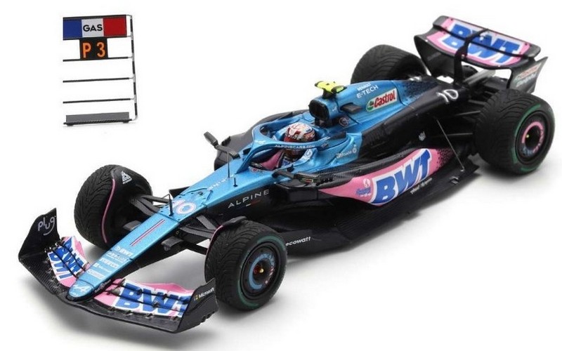 Alpine A523 #10 GP Netherlands 2023 Pierre Gasly (with pit board) by spark-model