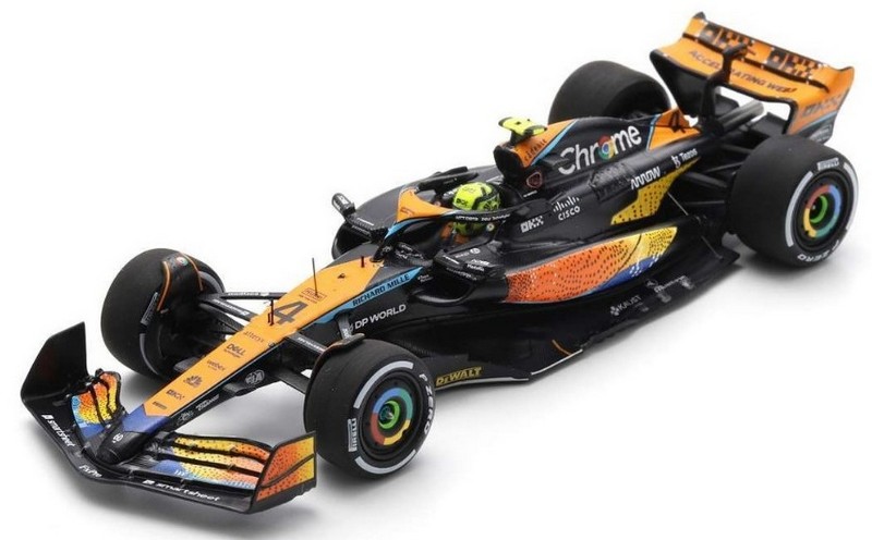 McLaren MCL60 #4 GP Abu Dhabi 2023 Lando Norris by spark-model