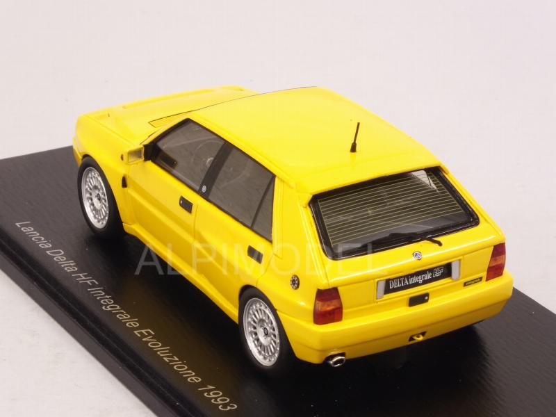Lancia Delta HF Integrale Evoluzione 1993 (Yellow) - spark-model