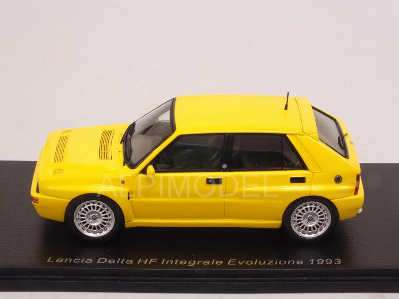 Lancia Delta HF Integrale Evoluzione 1993 (Yellow) - spark-model