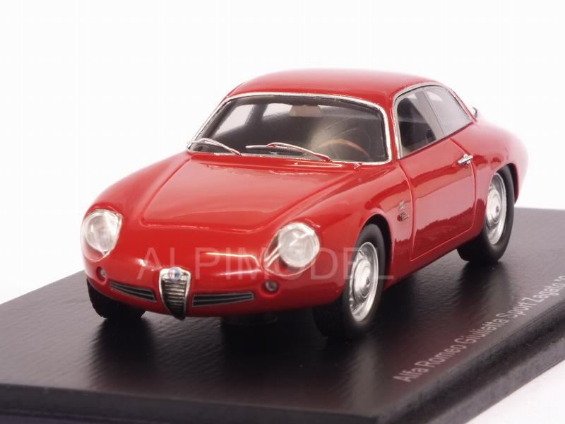 Alfa Romeo Giulietta Sport Zagato Coda Tronca 1962 (Red) by spark-model