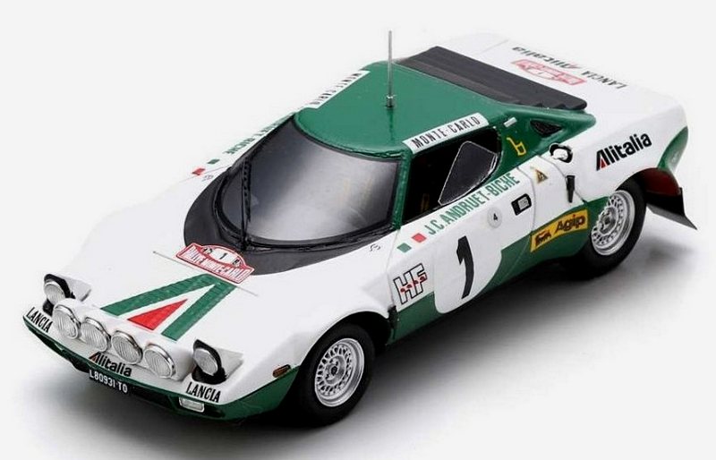 Lancia Stratos HF #1 Rally Monte Carlo 1975 Andruet - Jouanny by spark-model