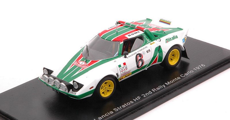 Lancia Stratos HF #6 Rally Monte Carlo 1976 Waldegard - Thorszelius by spark-model