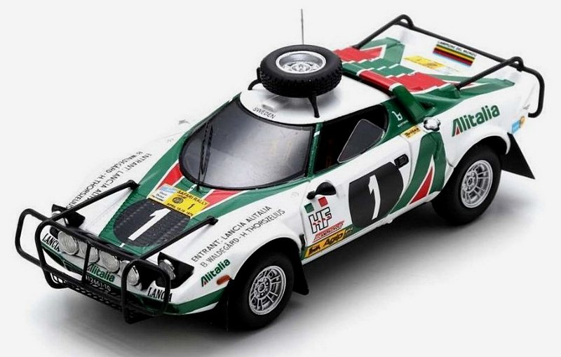 Lancia Stratos HF #1 Safari Rally 1976 Waldegaard - Thorszelius by spark-model