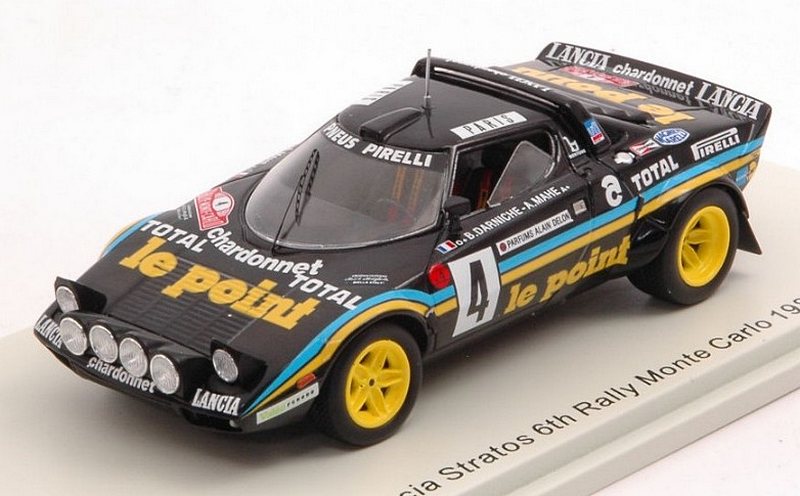 Lancia Stratos #4 Rally Monte Carlo 1981 Darniche - Mahe' by spark-model