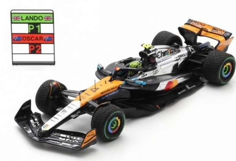 McLaren MCL39 #4 Winner British GP 2025 Lando Norris (with pitboard) by spark-model