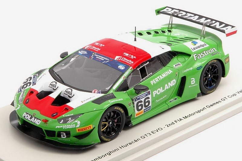 Lamborghini Huracan GT3 #66 Vallelunga 2019 Lewandoski - Janosz by spark-model
