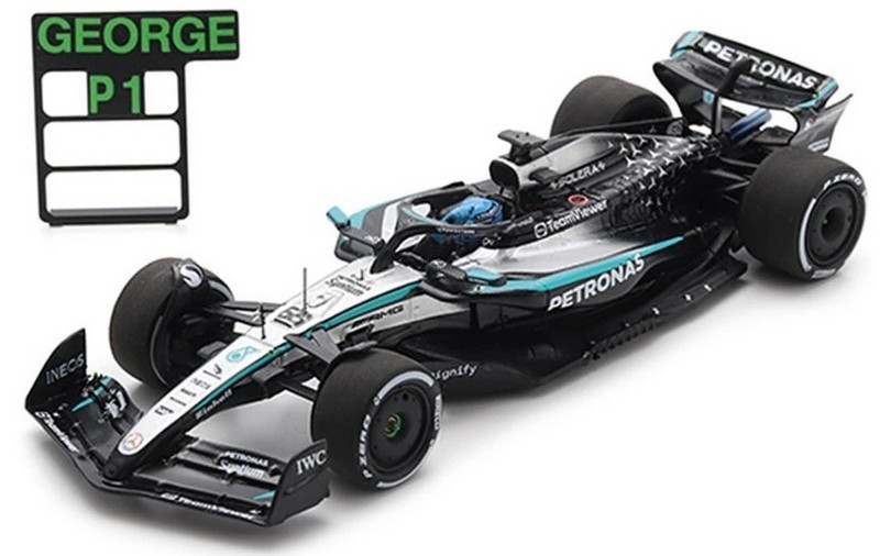Mercedes W16 AMG #63 Winner GP Canada 2025 George Russell (with Pit Board) by spark-model