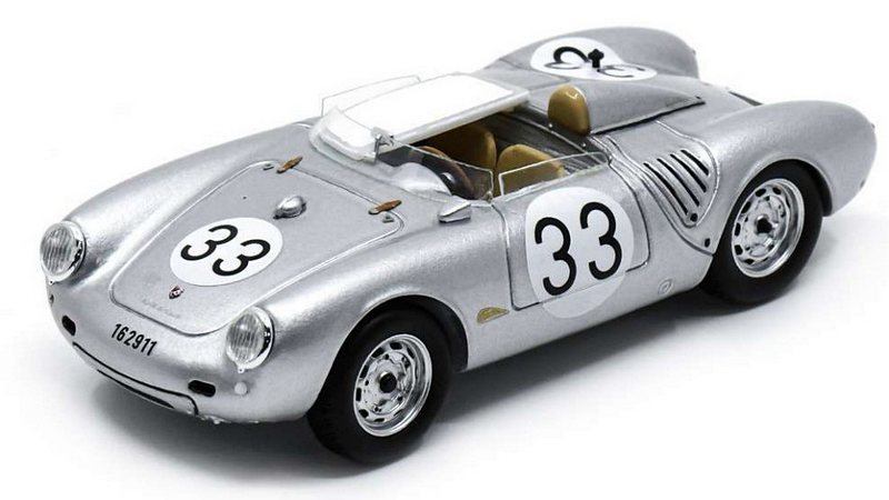 Porsche 550A #33 Le Mans 1957 Herrmann - Von Frankenberg by spark-model