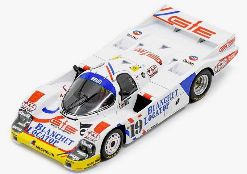 Porsche 956 #19 Le Mans 1986 Boutsen - Theys-Ferte' by spark-model
