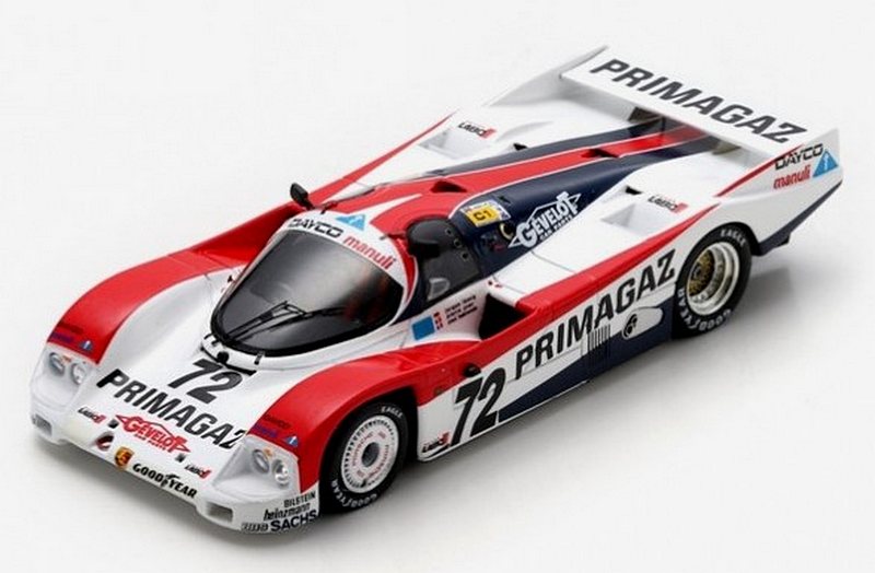 Porsche 962C #72 Le Mans 1989 Yver - Belmondo - Lassig by spark-model