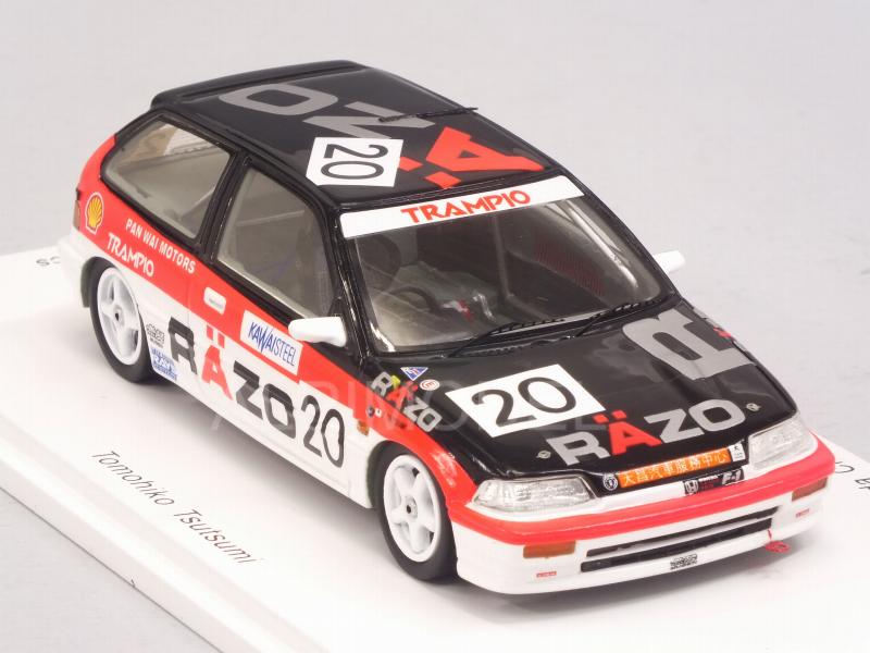 Honda Civic EF3 #20 1st Gr.3 Macau Guia Race 1989 T.Tsutsumi - spark-model