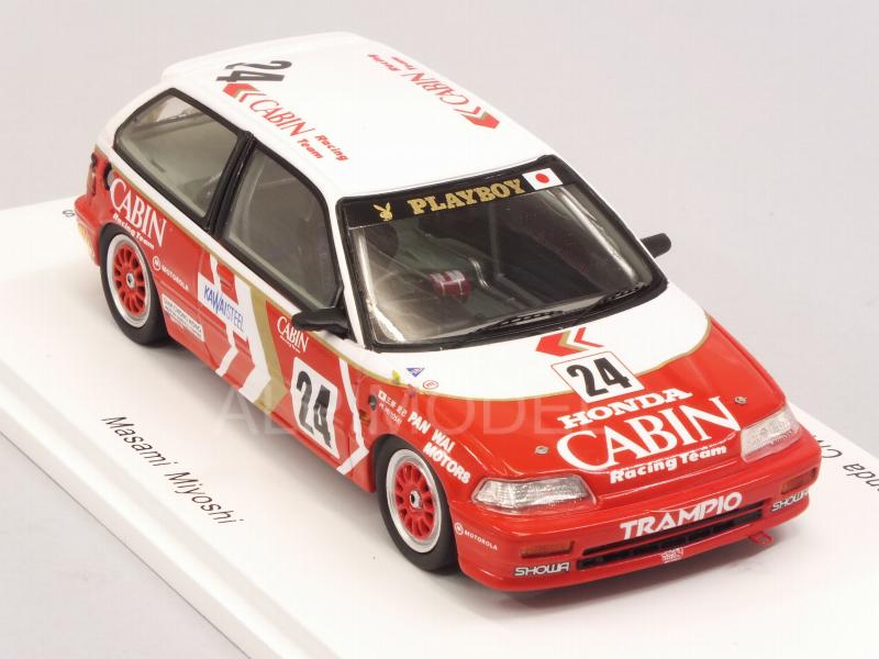 Honda Civic EF3 #24 Grp.3 Macau Guia Race 1989 Masami Miyoshi - spark-model
