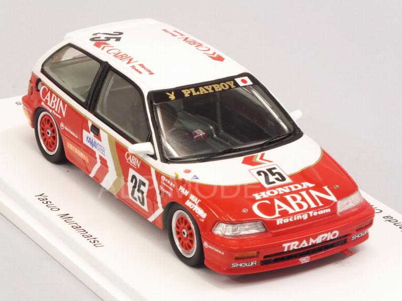 Honda Civic EF3 #25 Grp.3 Macau Guia Race 1989 Yasuo Muramatsu - spark-model