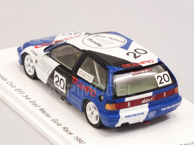 Honda Civic EF3 #20 Grp.3 Macau Guia Race 1990 Tomohiko Tsutsumi - spark-model