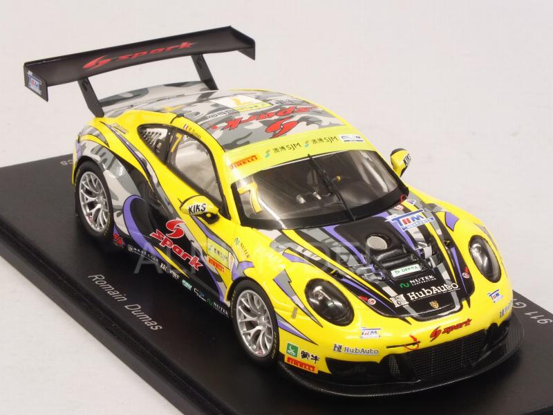 Modèle Réduit Spark 1:43 – Porsche 911 GT3 R #99 City Dream Macau 2013 – Neuf